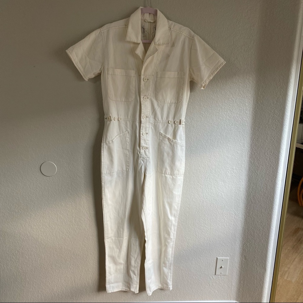 Pistola Utility Jumpsuit Ivory